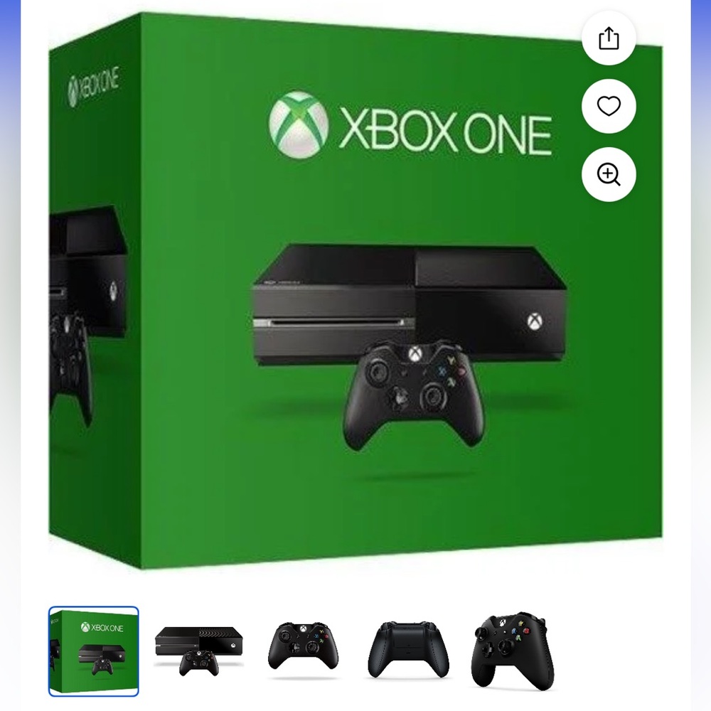 Xbox One Black Gaming Console with Controller
